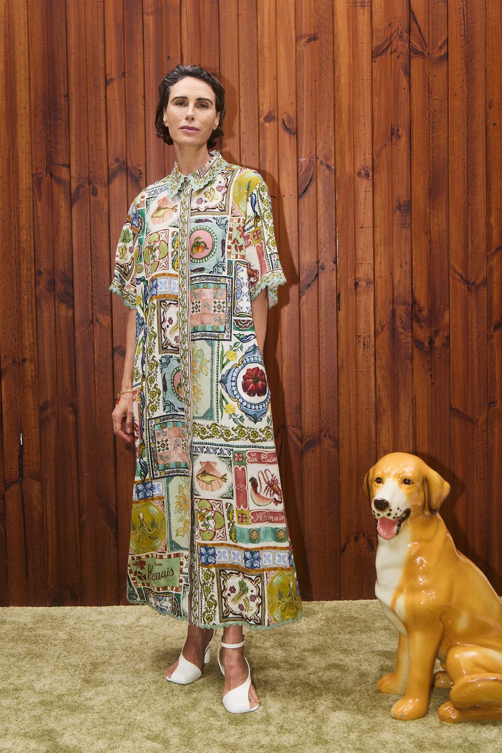 ALEMAIS TOMMASINA SHIRTDRESS