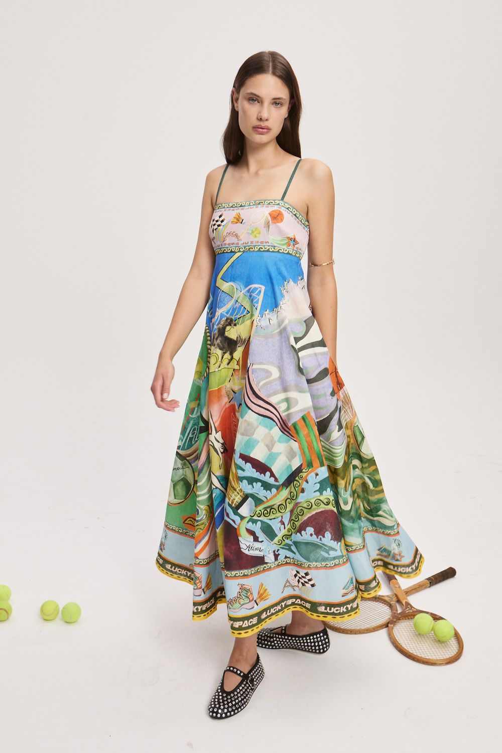 ALEMAIS LUCKY PACE SUNDRESS