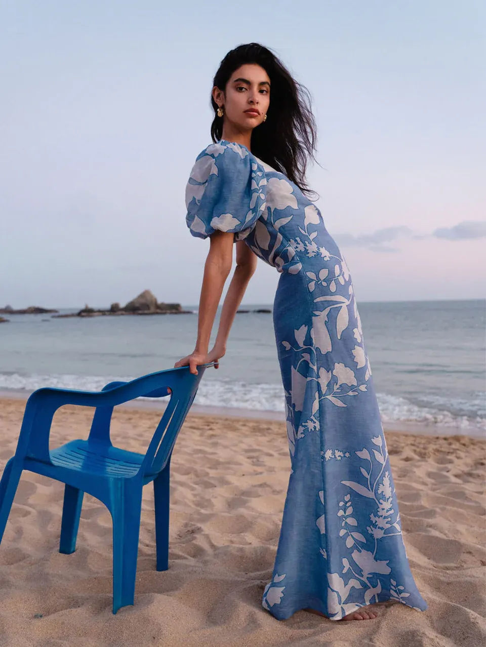 Kivari Amelie One Shoulder Maxi Dress