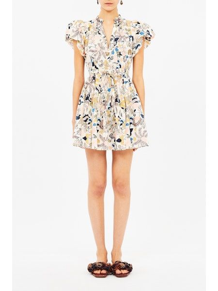 Ulla Johnson Izel Mini Dress MAGNOLIA