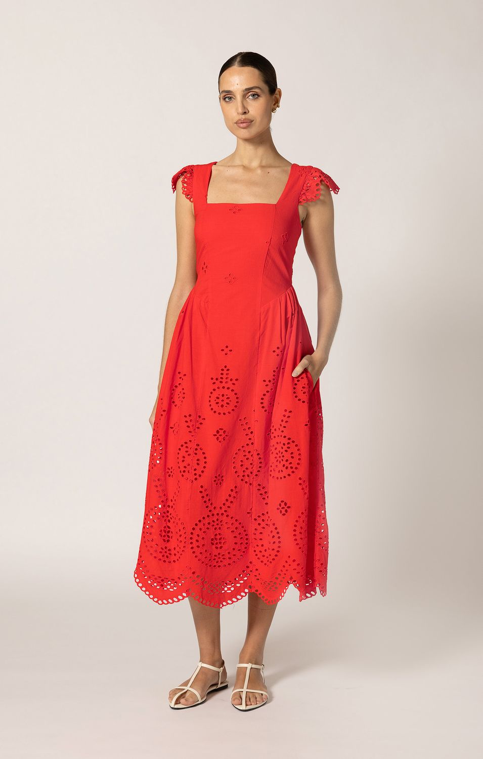 CLEOBELLA KIKI MIDI DRESS