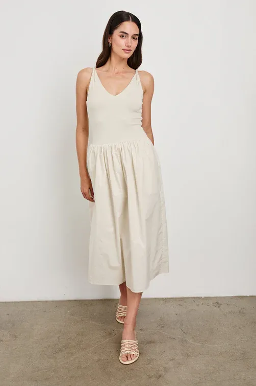 RAILS FRANCA DRESS IVORY