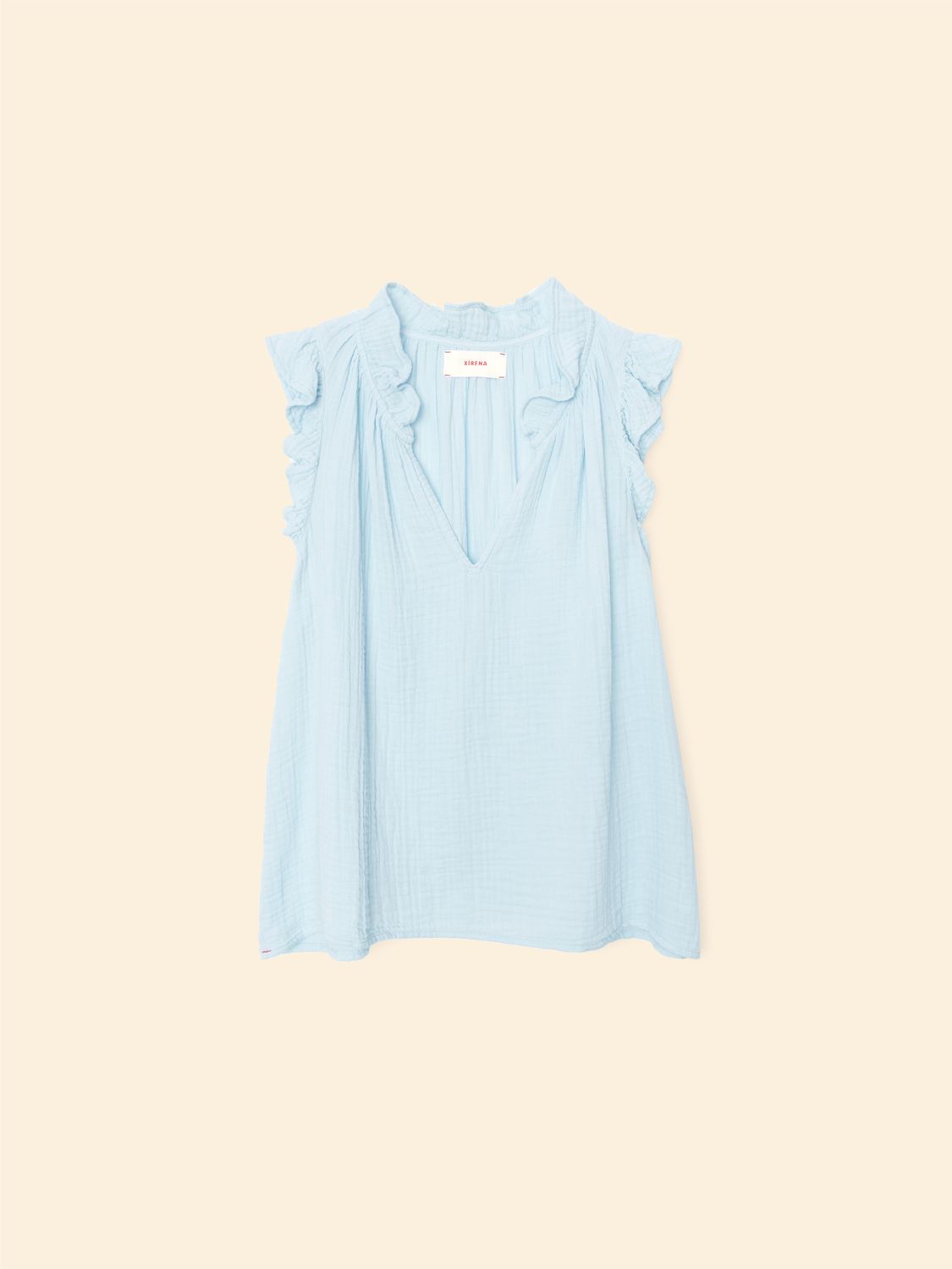 Xirena Bex Top Blue Mist