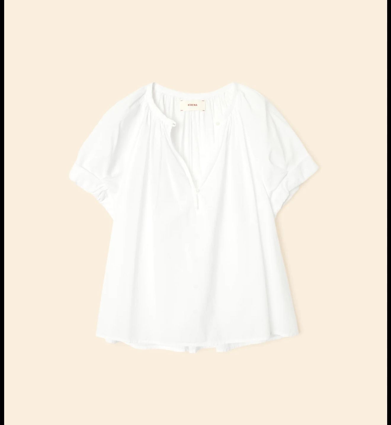 Xirena Calla Top White