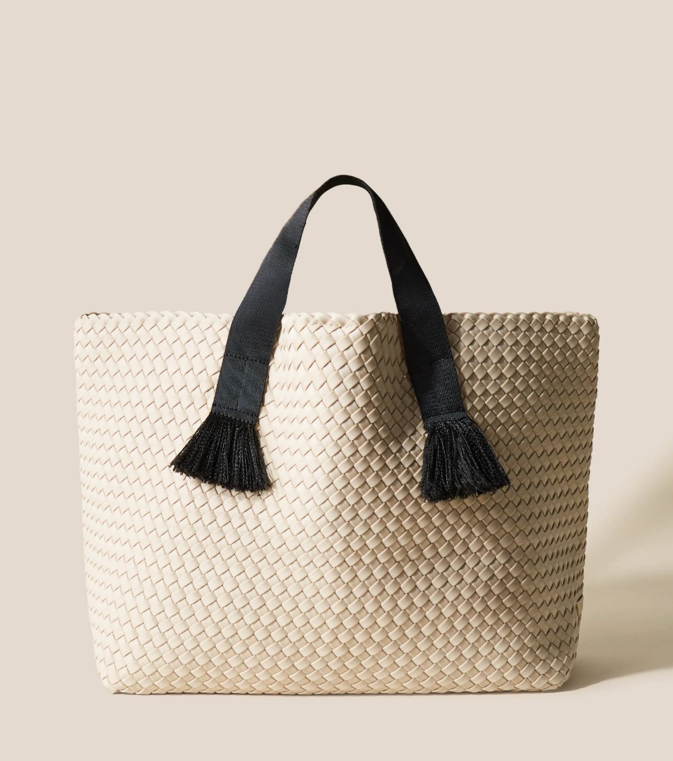 NAGHEDI ST BARTHS TULUM LARGE TOTE, Color: MOON