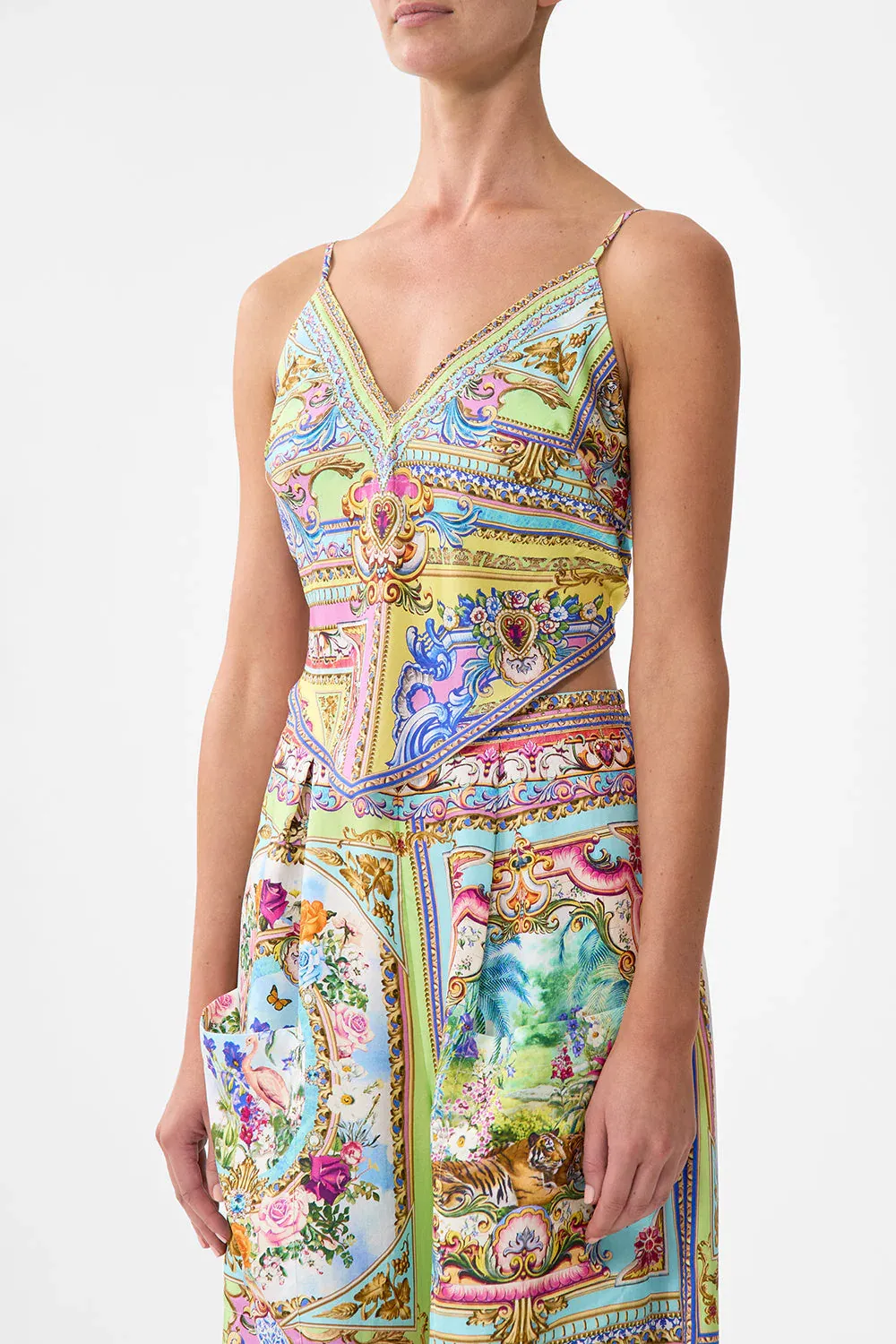 CAMILLA TIE BACK CAMI SPIRIT OF SANTA MARIA