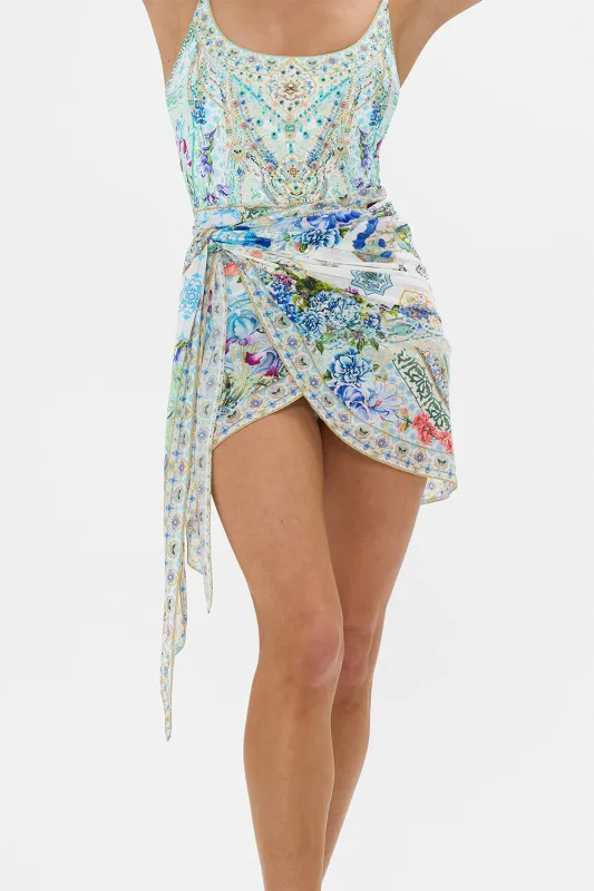 CAMILLA SHORT EYELET SARONG SUNRISE IN SINTRA