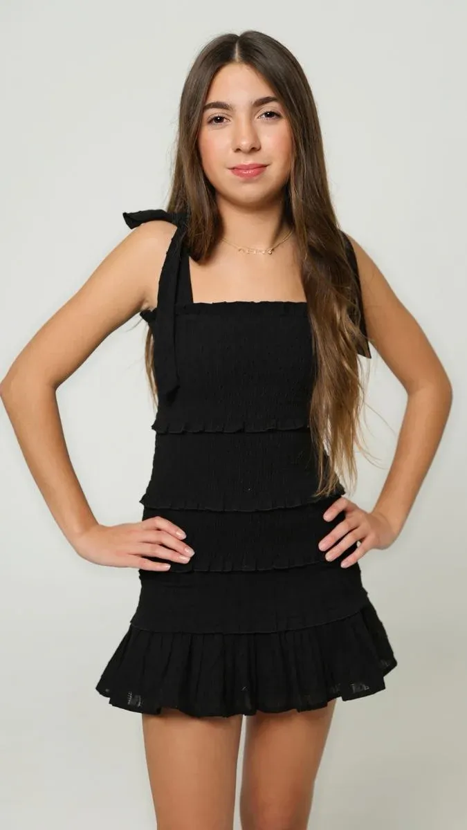 Summer Loving Reine-Dress-Black