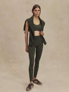 Varley always high rise legging 25 olive smoke