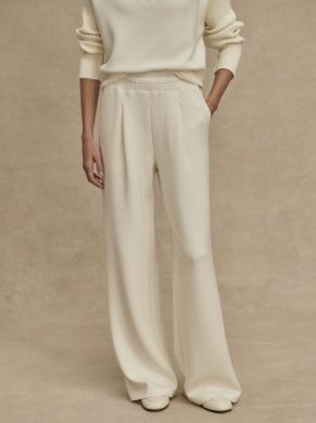 Varley the extra wide leg pant 29.5 egret
