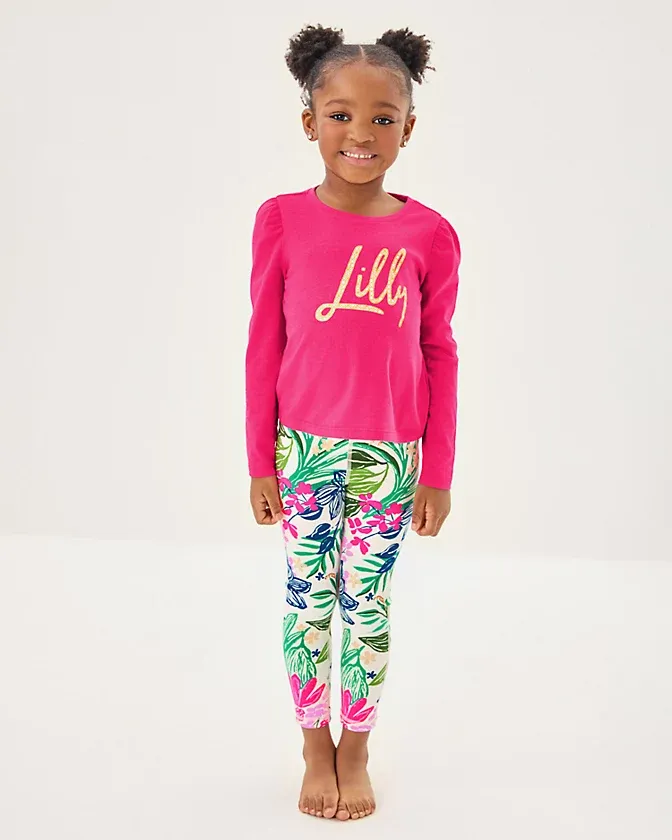 LILLY PULITZER MINI WEEKENDER LEGGING UP MULTI ENDLESS SUMMERS