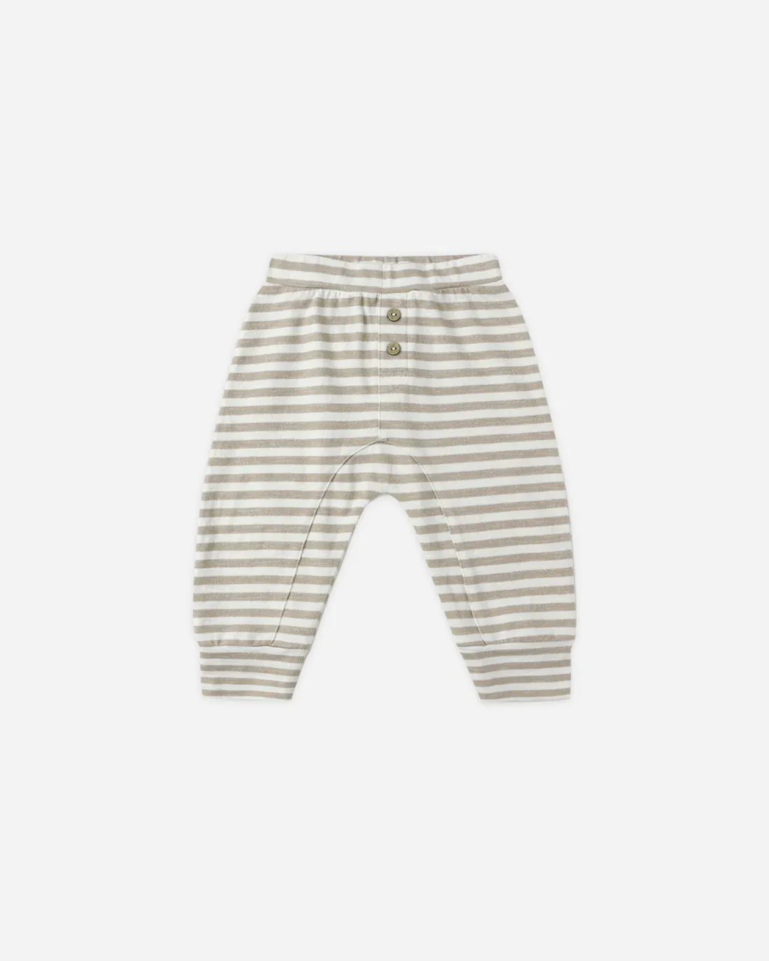 RYLEE &amp; CRU BABY CRU PANT || STONE STRIPE STONE