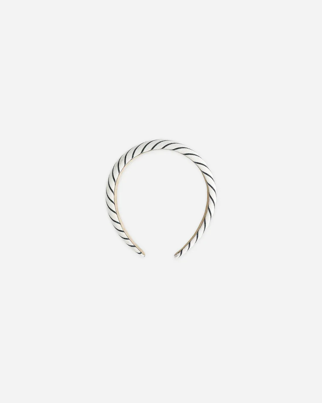 RYLEE &amp; CRU PADDED HEADBAND || NAVY PINSTRIPE NATURAL