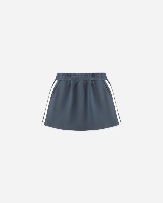RYLEE &amp; CRU SPORTS SKIRT || NAVY NAVY