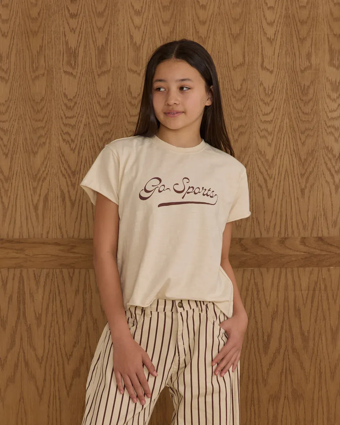 RYLEE &amp; CRU VINTAGE TEE || GO SPORTS - TEEN NATURAL