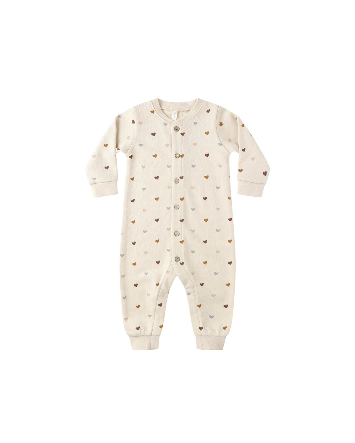 RYLEE &amp; CRU BUTTON DOWN JUMPSUIT || HEARTS