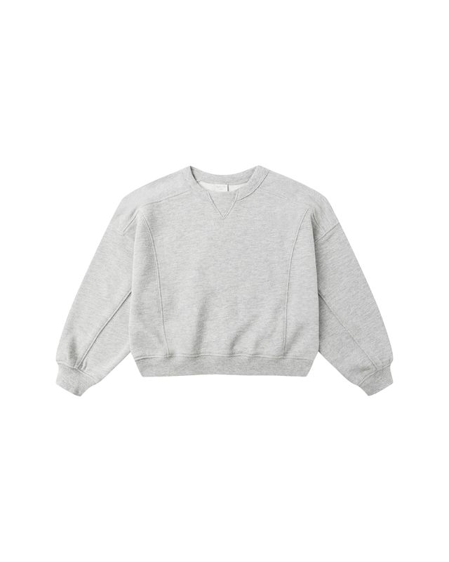 RYLEE &amp; CRU CAROLINA SWEATSHIRT || HEATHERED ASH