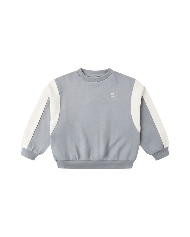 RYLEE &amp; CRU RELAXED SWEATSHIRT || DUSTY BLUE