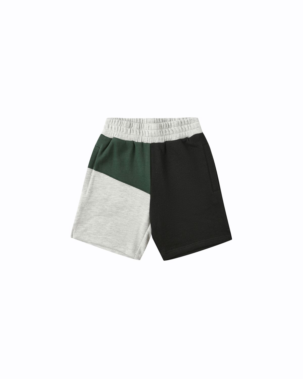 RYLEE &amp; CRU BOXING SHORT || HEATHERED  ASH