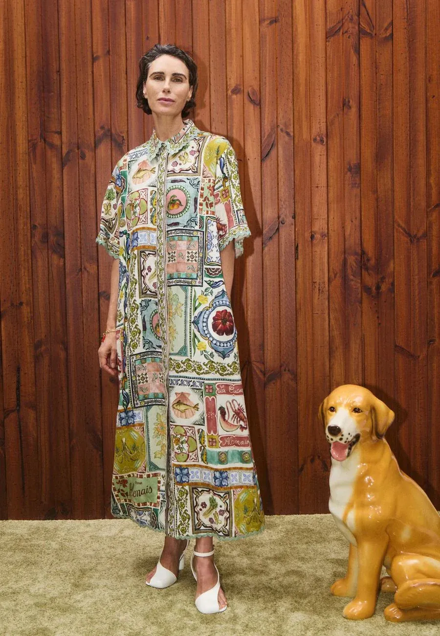 ALEMAIS TOMMASINA SHIRTDRESS