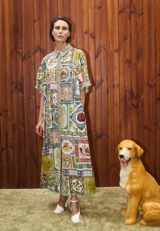 ALEMAIS TOMMASINA SHIRTDRESS
