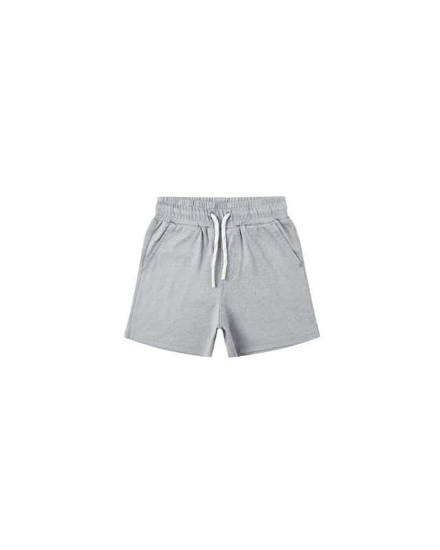 RYLEE &amp; CRU OCEANSIDE TECH SHORT || HEATHERED DUSTY BLUE