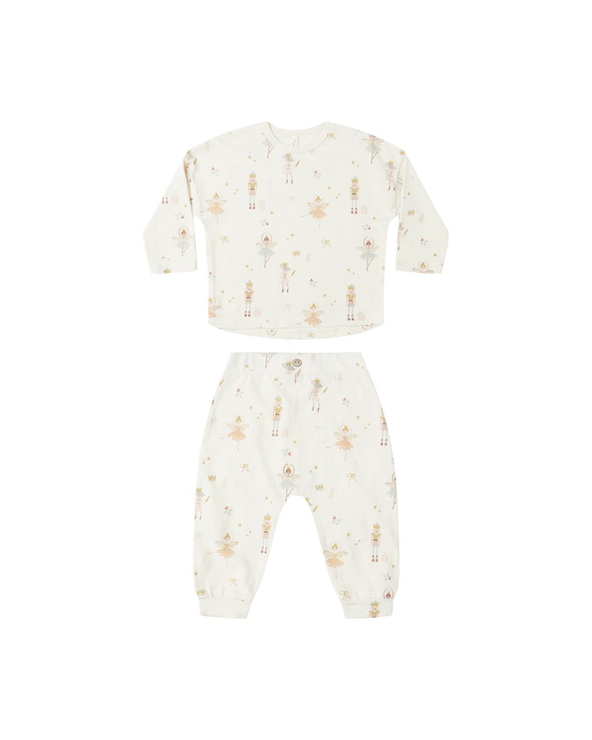 RYLEE &amp; CRU LONG SLEEVE TEE + PANT SET || NUTCRACKER
