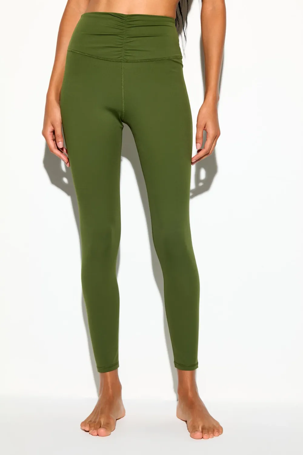 Spiritual Gangster selene 7/8 high waist legging mojave green