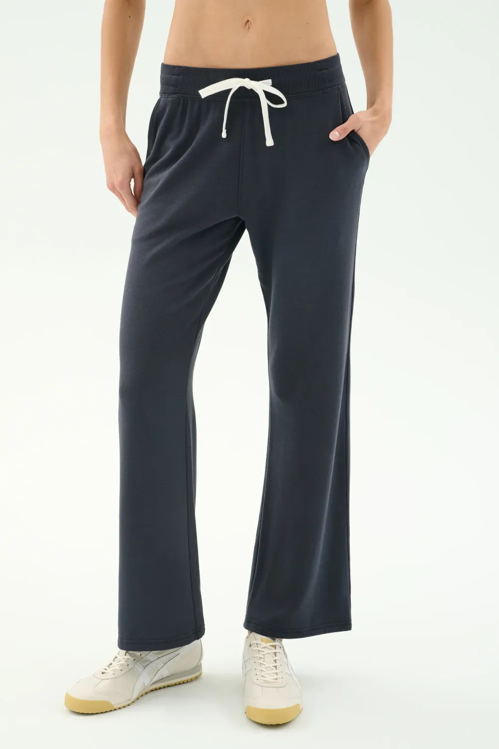 SPLITS 59 RAVEN FLEECE FULL LENGTH SWEATPANT GRAPHITE