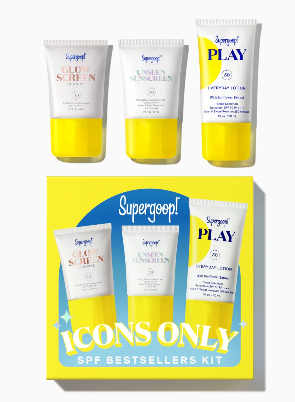 SUPERGOOP ICONS ONLY SET