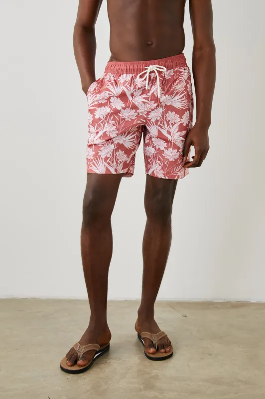 KIAN JUNGLE FOLIAGE RED