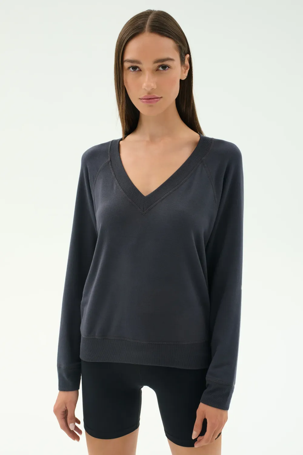 SPLITS 59 BENNIE FLEECE SWEATSHIRT GRAPHITE