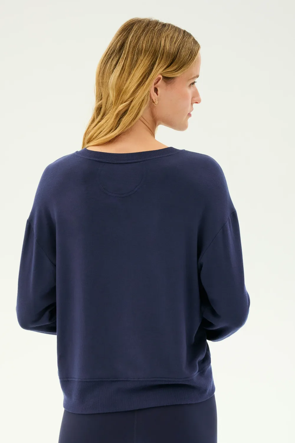 SPLITS 59 SONJA FLEECE SWEATSHIRT - INDIGO