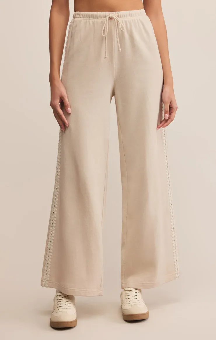 Z Supply Take All Sweatpant Crystal