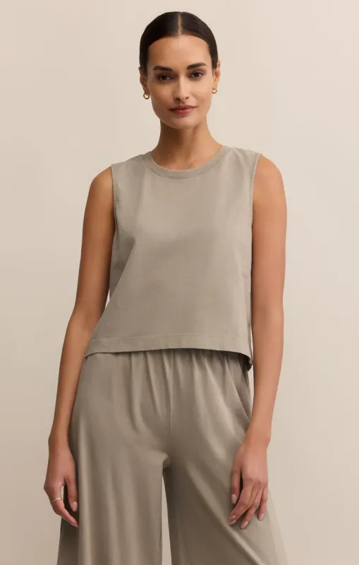 Z Supply Sloane Jersey Muscle Tank Retreat