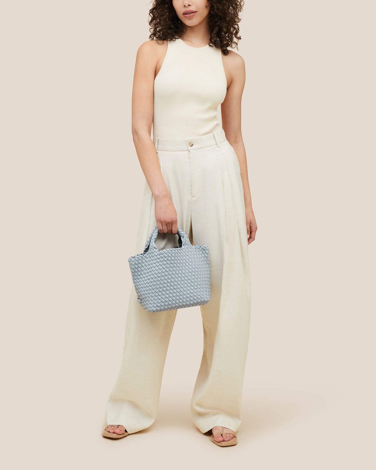 NAGHEDI  ST. BARTHS SMALL TOTE MIST