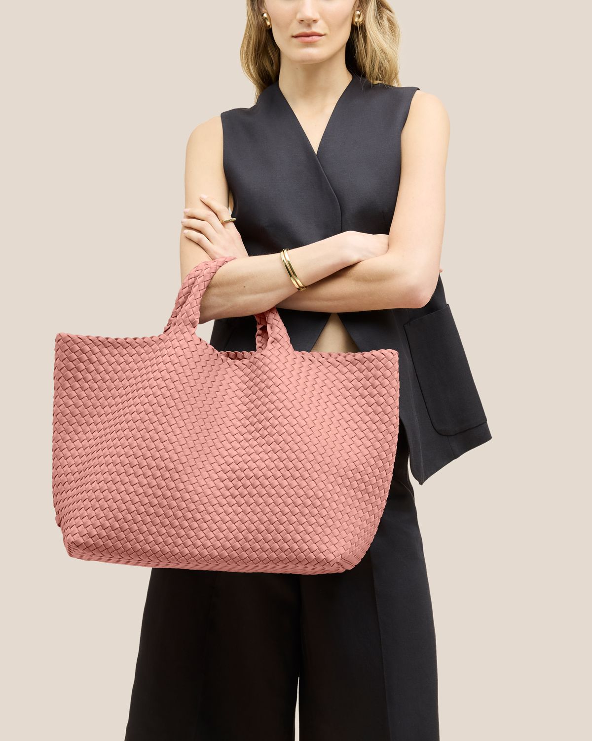 NAGHEDI  ST. BARTHS MEDIUM TOTE DUSK