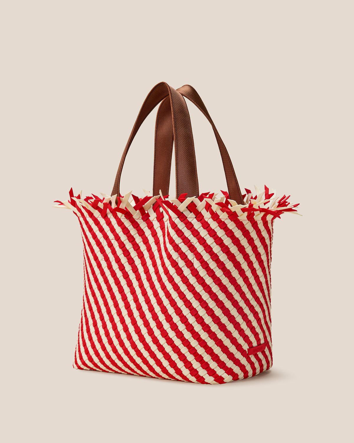 NAGHEDI HAVANA MEDIUM TOTE STRIPED AMALFI