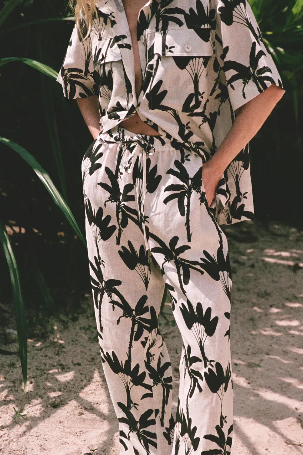 PALM NOOSA HALLIE PANTS MADAGASCAR PALMS