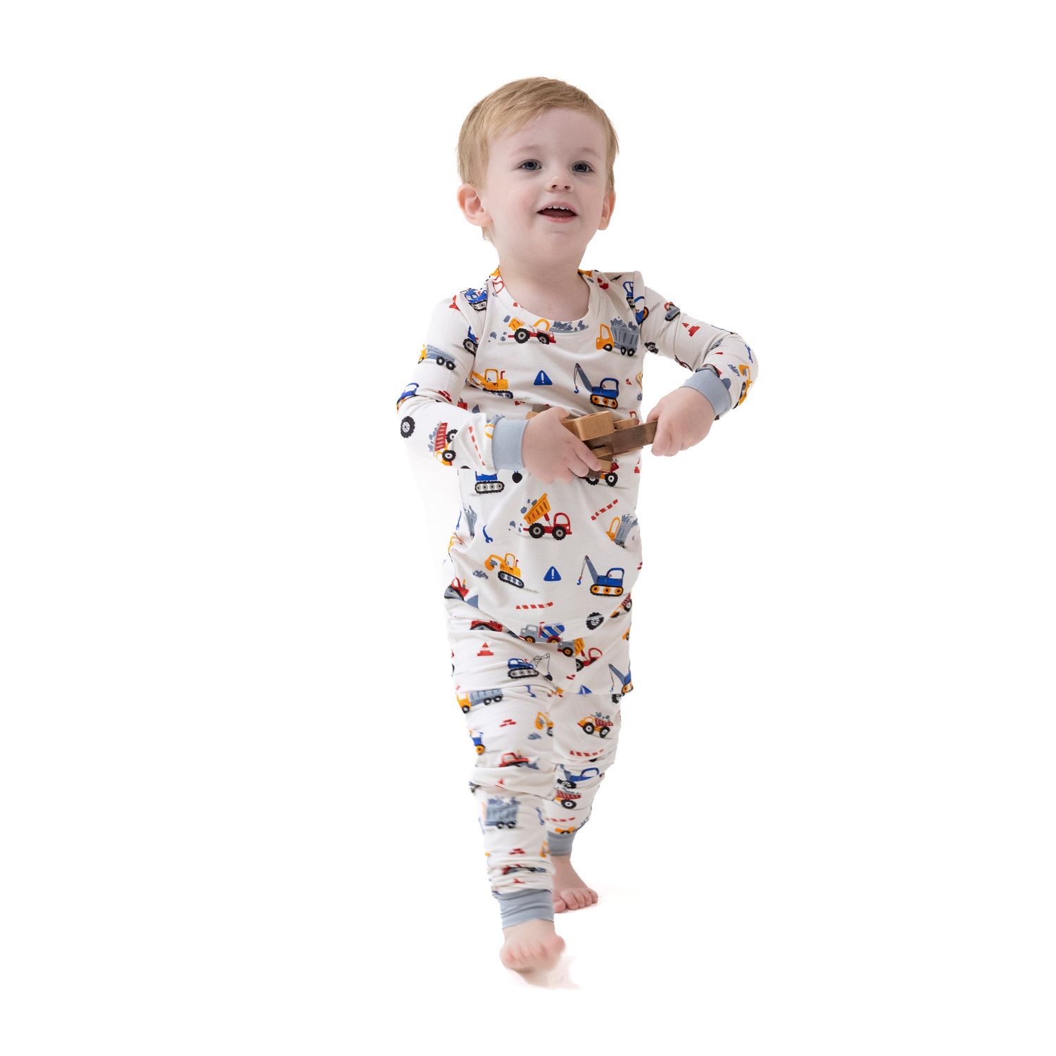 Angel Dear Crayon Construction - L/S Loungewear Set