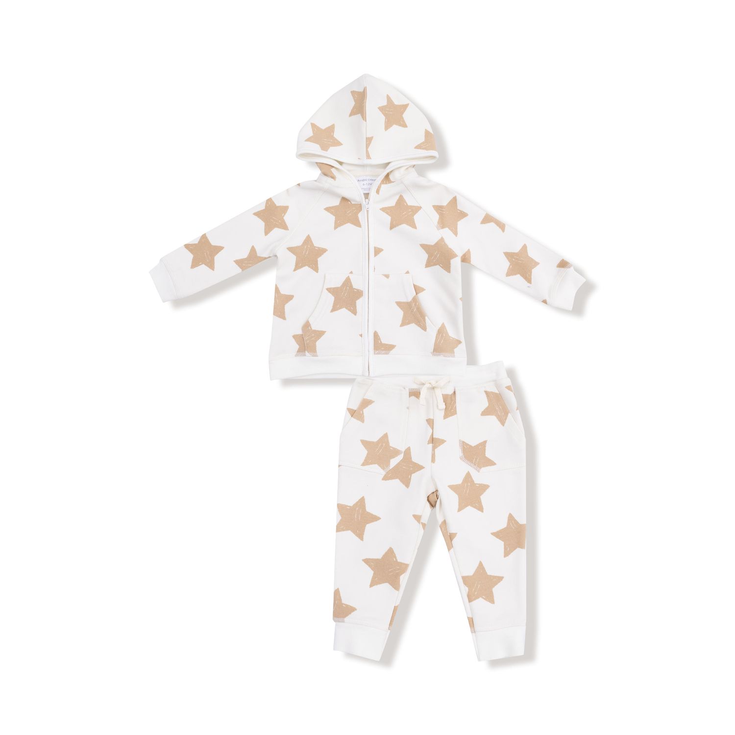 Angel Dear French Terry - Stars - Hoodie and Jogger Pant