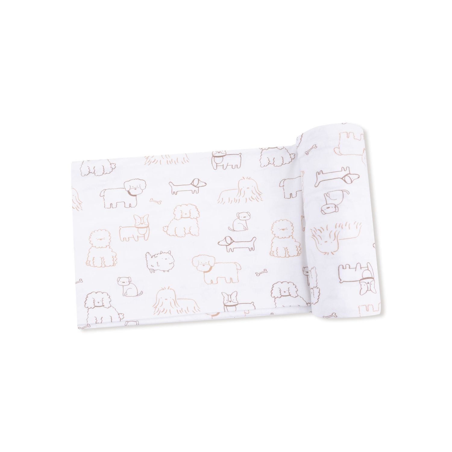 Angel Dear Neutral Pups - Swaddle Blanket