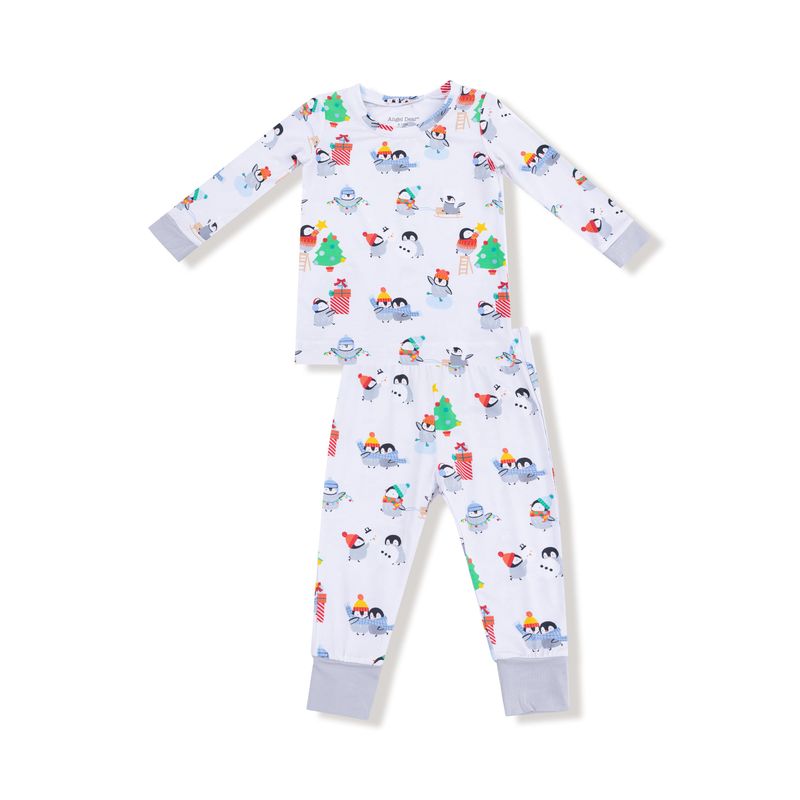 Angel Dear Holiday Penguins - L/S Loungewear Set