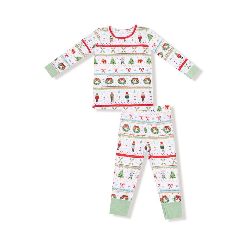 Angel Dear Nutcracker Fair Isle  - L/S Loungewear Set