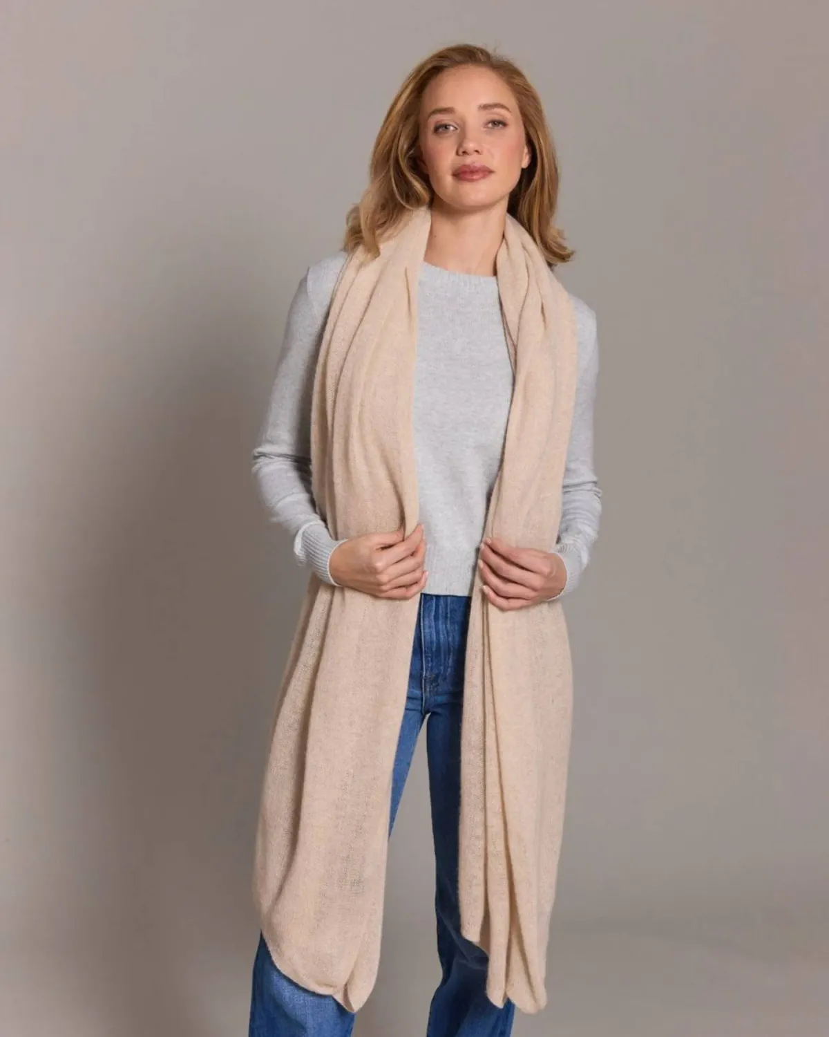 Alsahan 100% Breezy Travel Wrap Dune