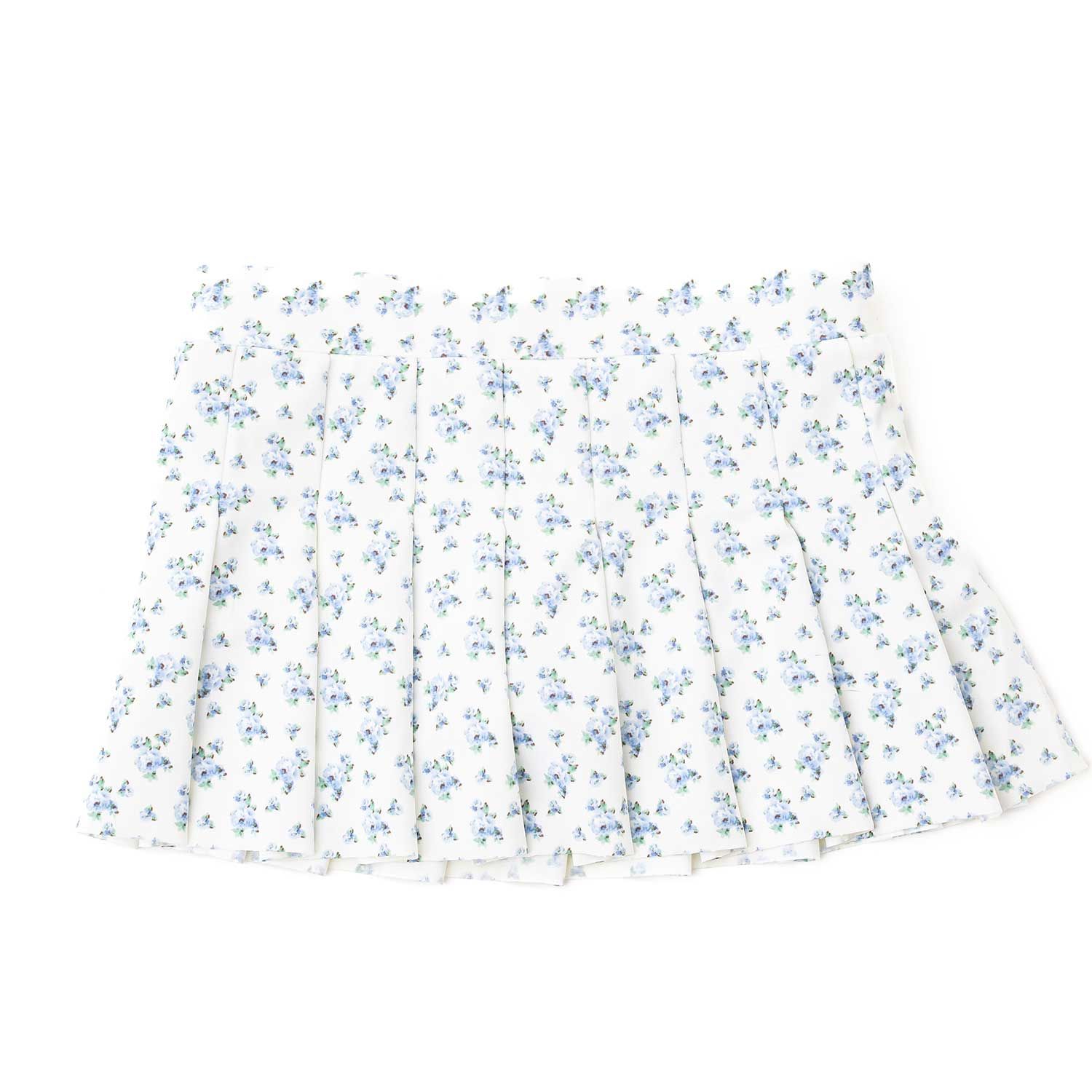 Shade Critters skirt - pleated active - cottage floral blue