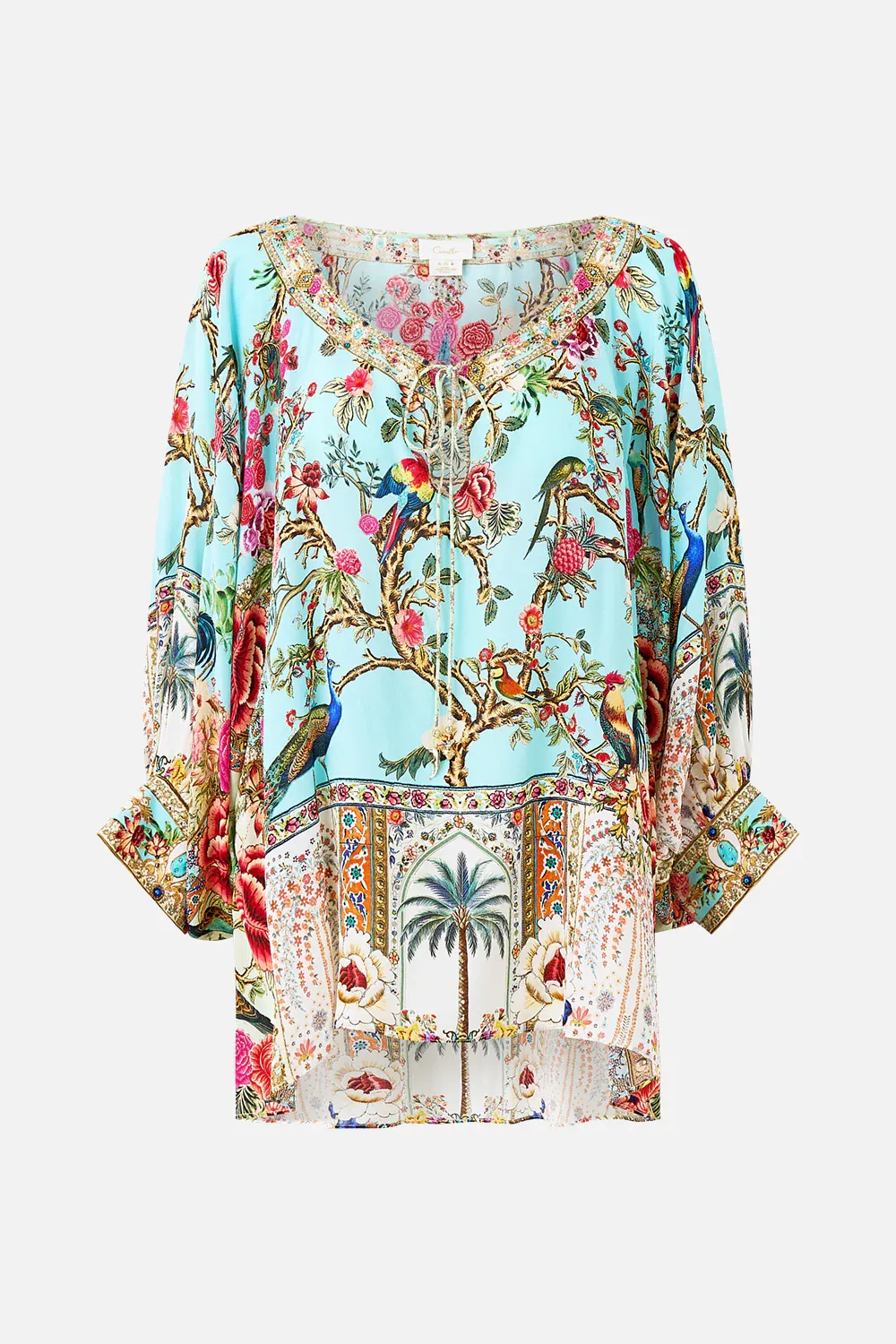 CAMILLA RAGLAN SLEEVE BLOUSE WITH CUFF SULTANS AND QUEENS