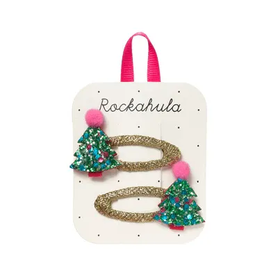 Rockahula Christmas Tree Glitter Clips