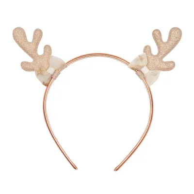 Rockahula Golden Reindeer Headband