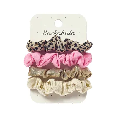 Rockahula Leopard Scrunchie Set
